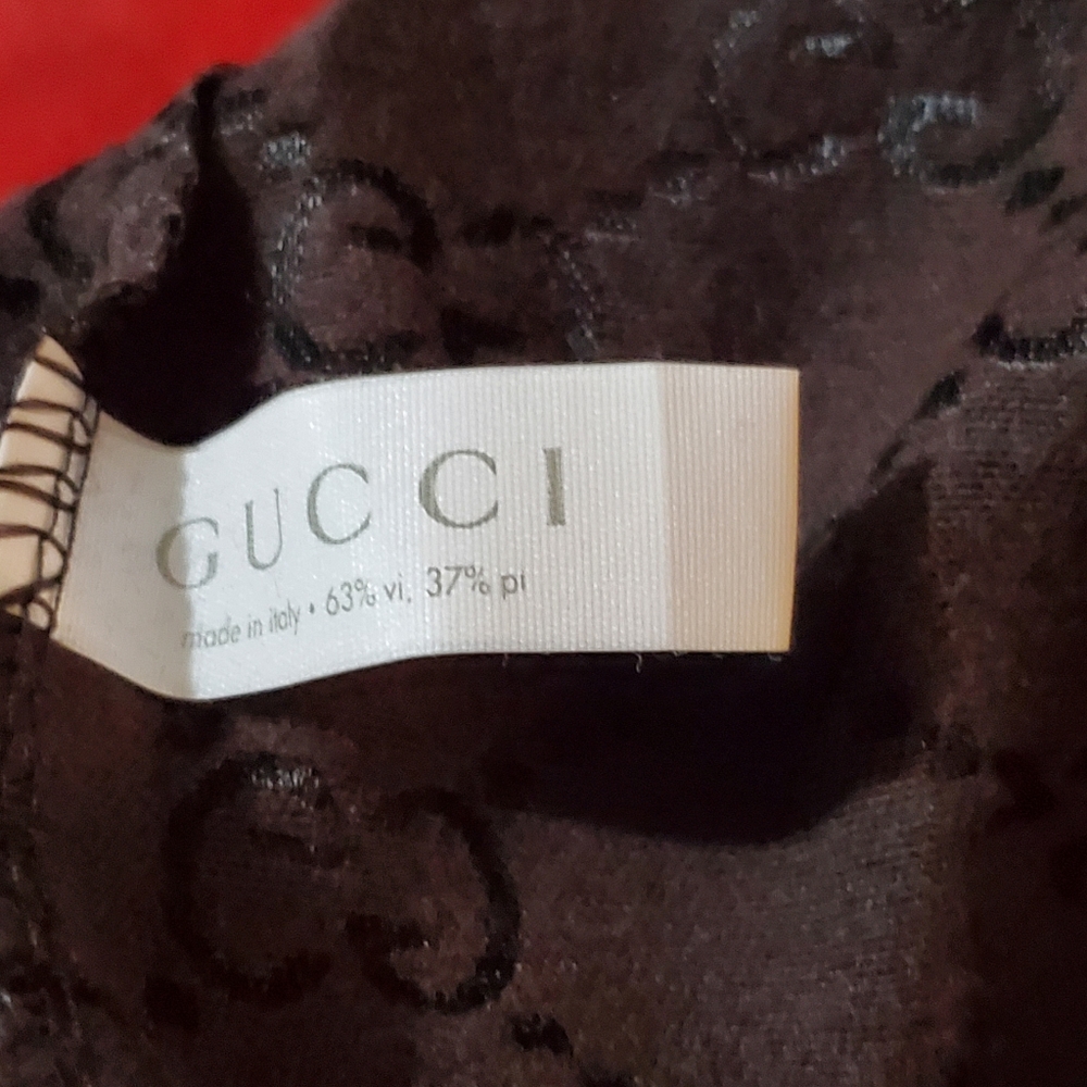 Authentic Gucci Blue Python Craft Tote - Picture 12 of 16